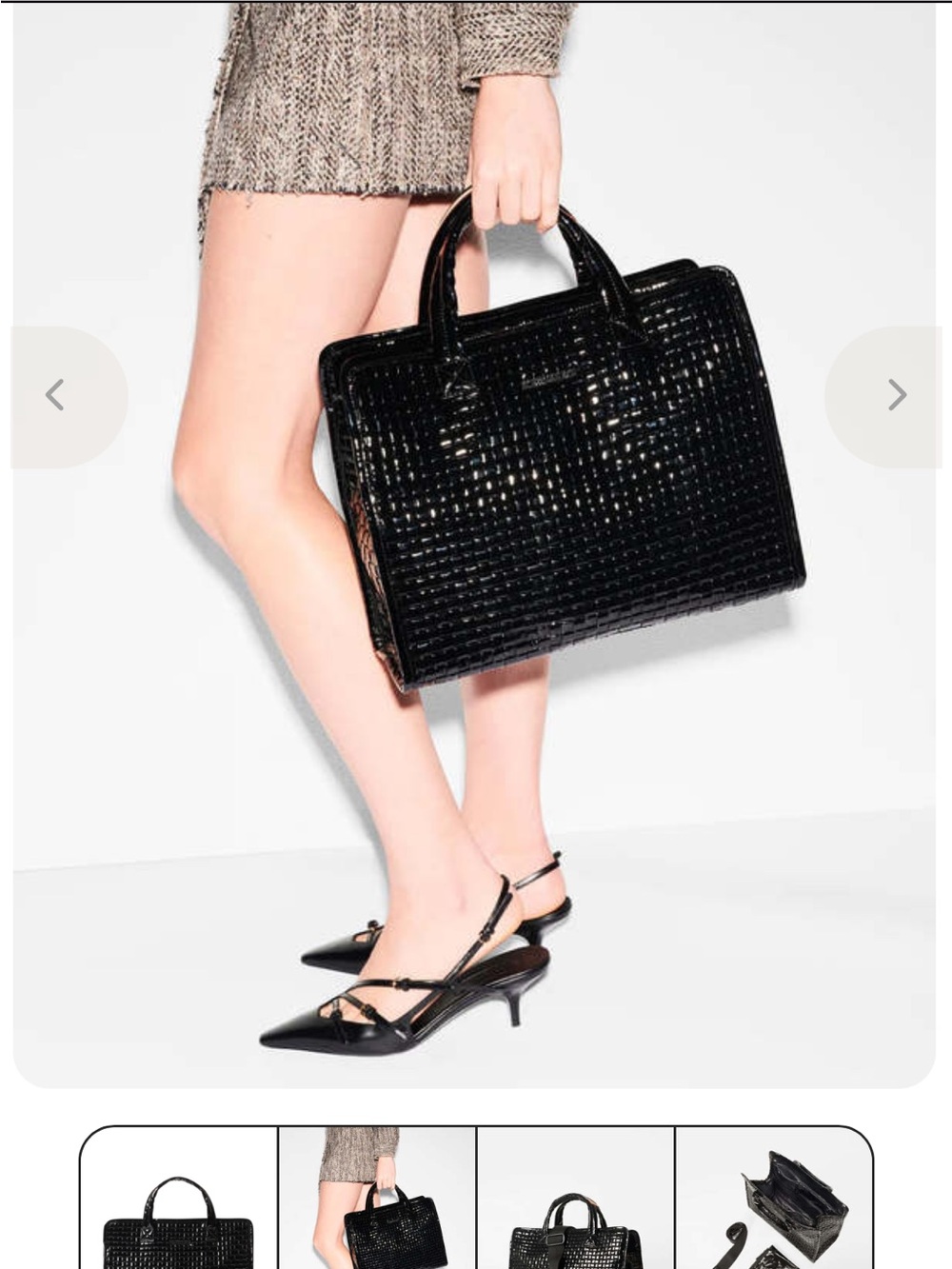 MZ Wallace patent tote